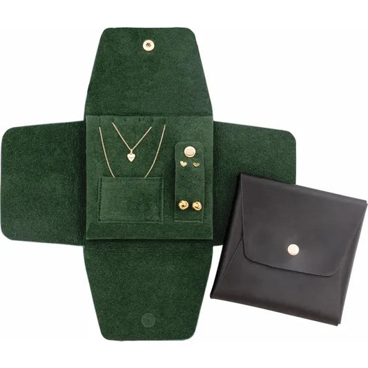 Leatherette Travel Jewelry Case